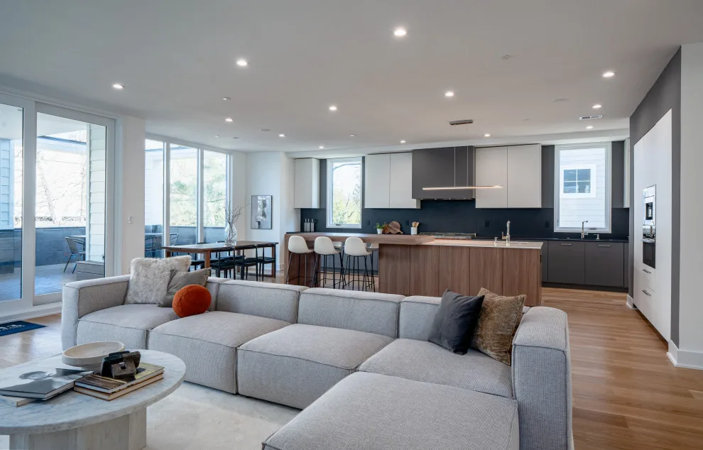 Walnut and Matte Kitchen Design Transformation in Chevy Chase MD by UCS Kitchen Design - Photo 13