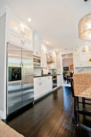 Modern White Kitchen Makeover by Kaminskiy Design And Remodeling - Photo 8