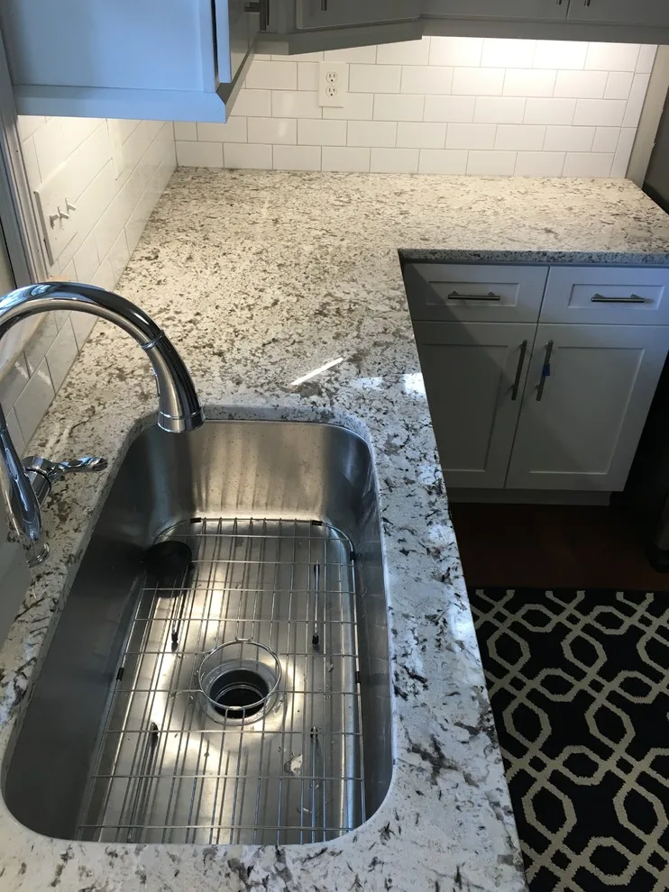 Modern White Kitchen Makeover by Custom Professional Remodeling, Inc - Photo 5