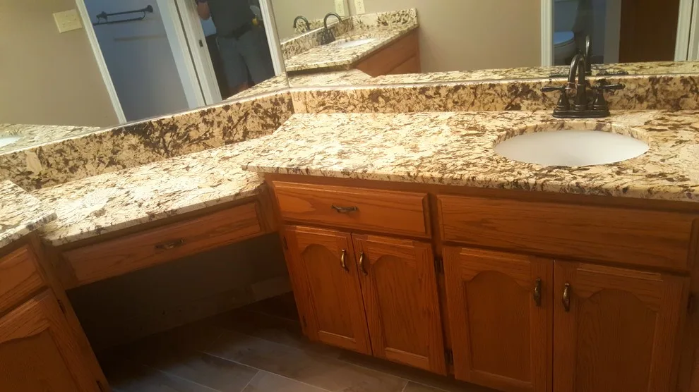 Travertine Restrooms by Zendo Renovations - Photo 9