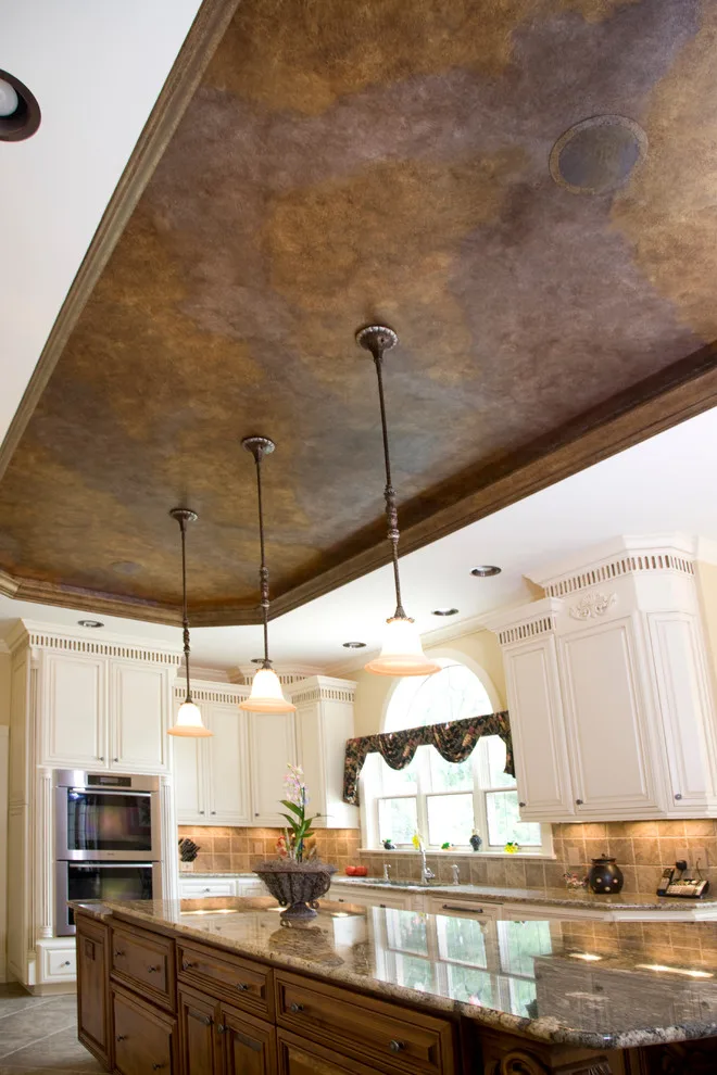 Kitchen with Tray Ceiling by Dreammaker Bath And Kitchen - Photo 2