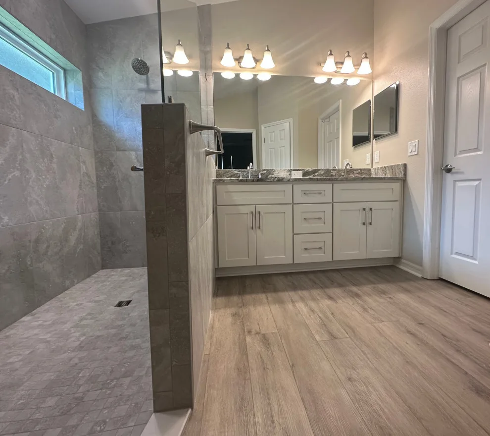 Bathtub to Shower Transformation by The Bath And Kitchen Gallery, Inc. - Photo 2