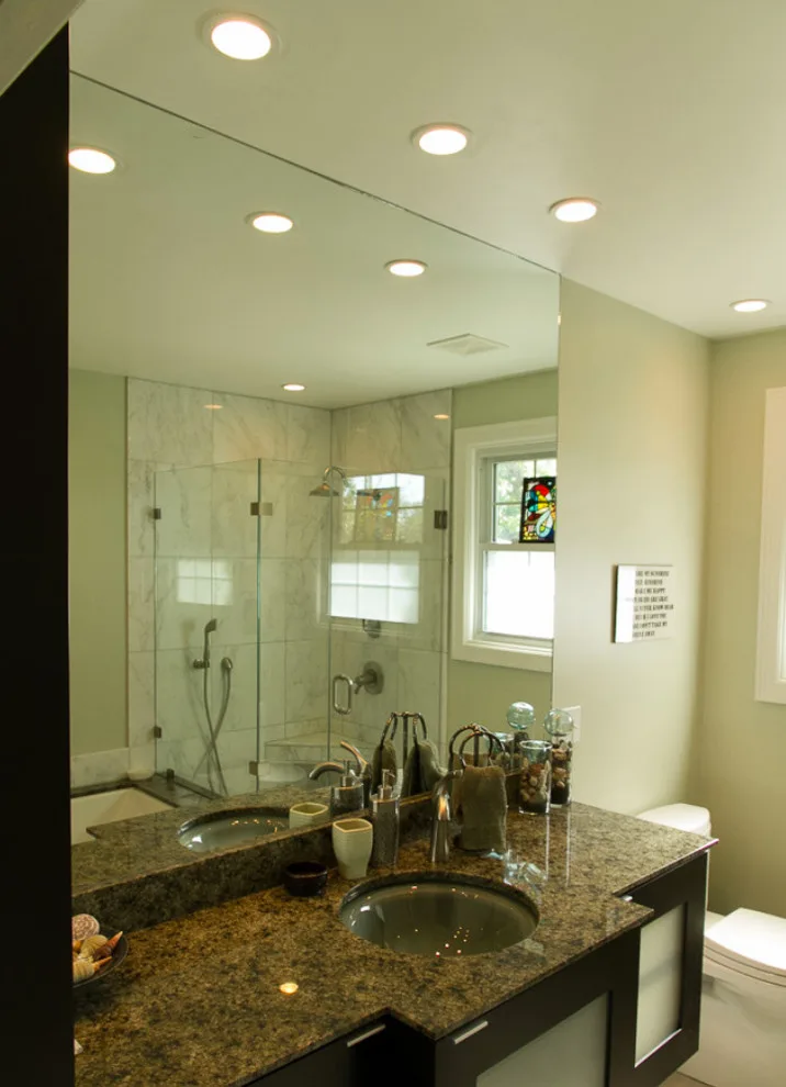Tulsa Modern Bathroom Expansion by Baucos Group, LTD. CO. - Photo 3
