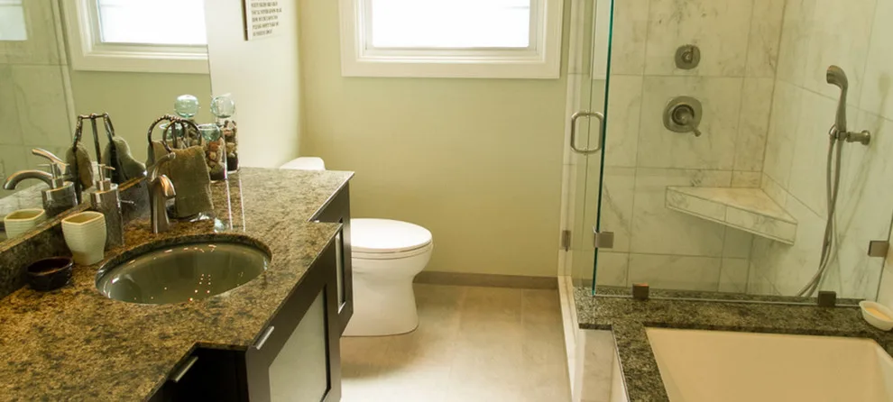 Tulsa Modern Bathroom Expansion by Baucos Group, LTD. CO. - Photo 4