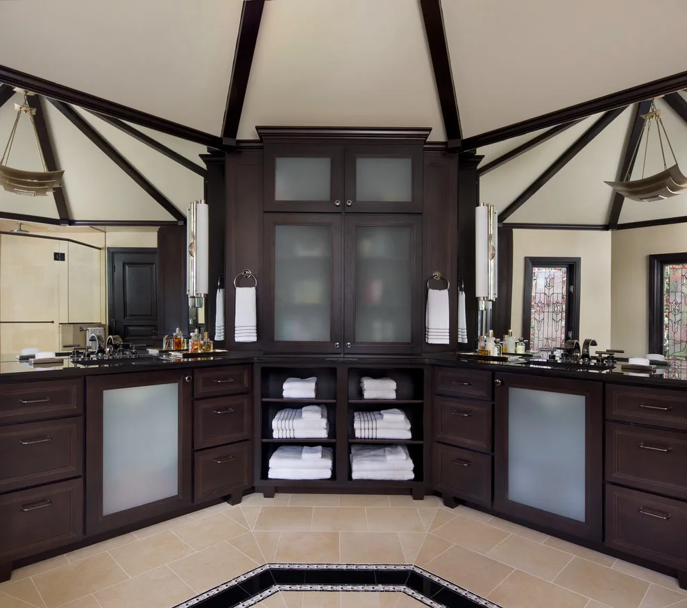 Bloomfield, MI Turret Master Bath by E.W. Kitchens - Photo 4