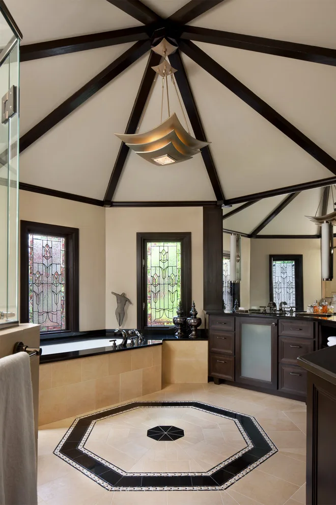 Bloomfield, MI Turret Master Bath by E.W. Kitchens - Photo 3