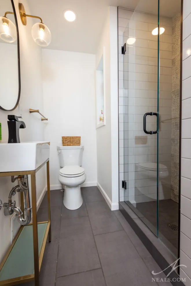 Kenwood's Dual Compact Bathrooms by Neal's Design Remodel - Photo 4