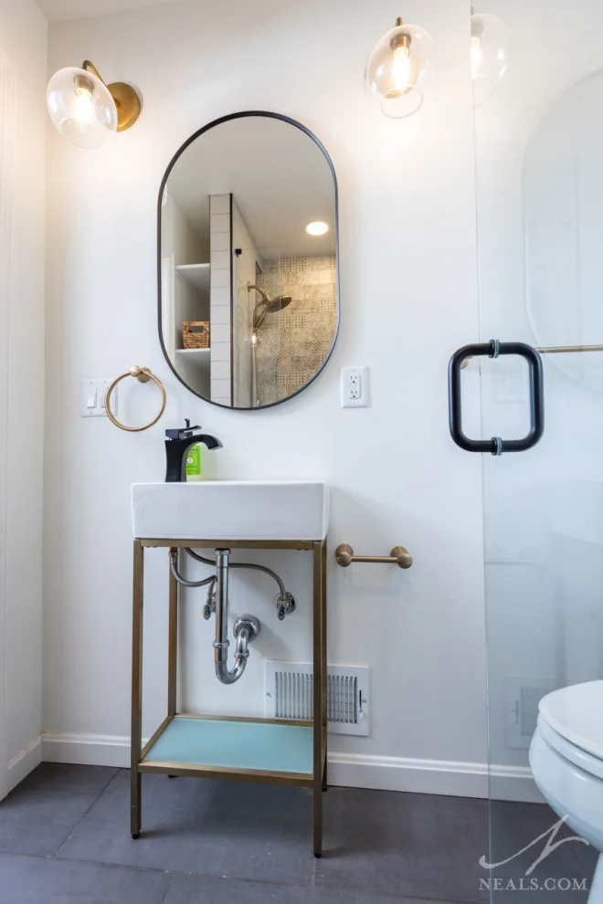 Kenwood's Dual Compact Bathrooms by Neal's Design Remodel - Photo 15