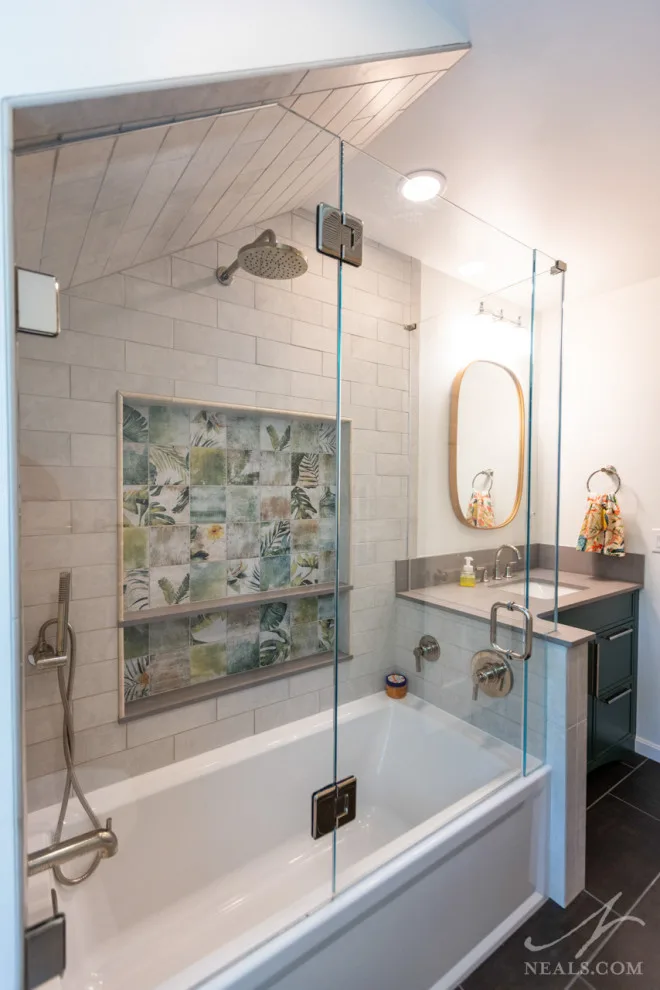 Kenwood's Dual Compact Bathrooms by Neal's Design Remodel - Photo 18