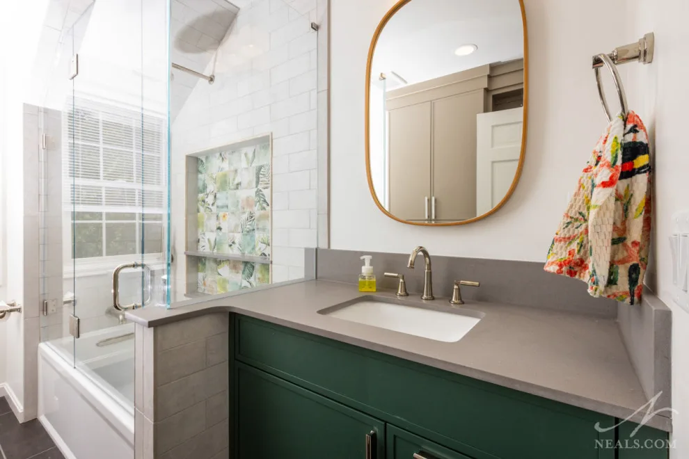 Kenwood's Dual Compact Bathrooms by Neal's Design Remodel - Photo 8