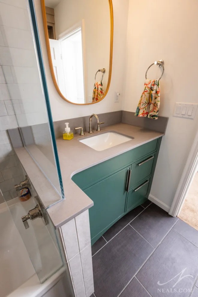 Kenwood's Dual Compact Bathrooms by Neal's Design Remodel - Photo 17