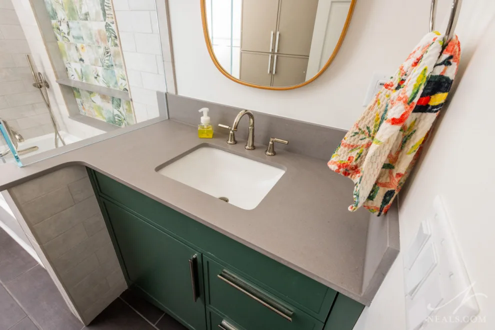 Kenwood's Dual Compact Bathrooms by Neal's Design Remodel - Photo 11
