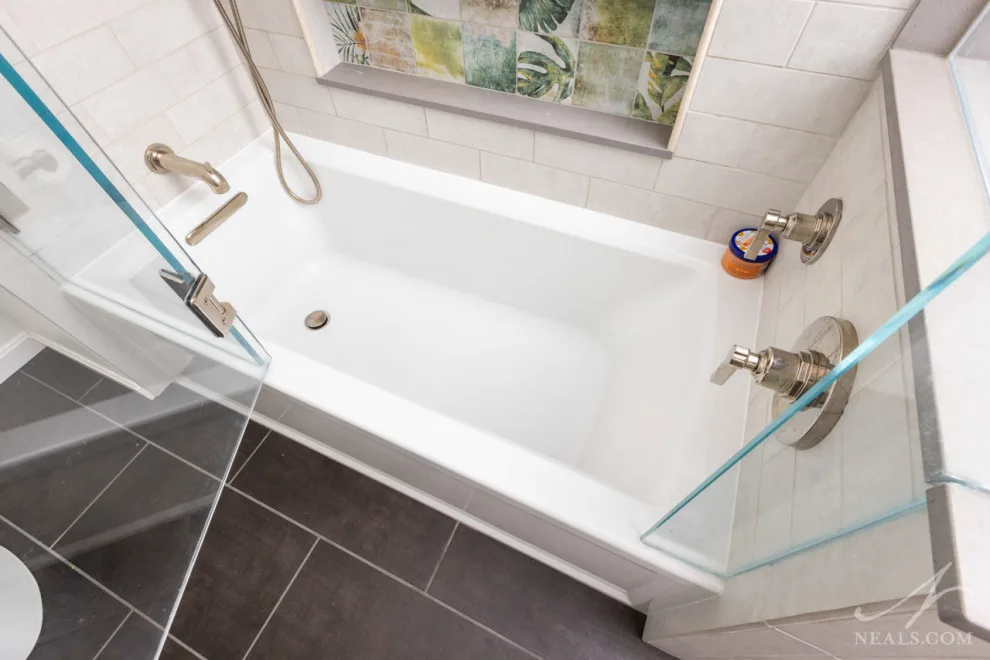 Kenwood's Dual Compact Bathrooms by Neal's Design Remodel - Photo 12