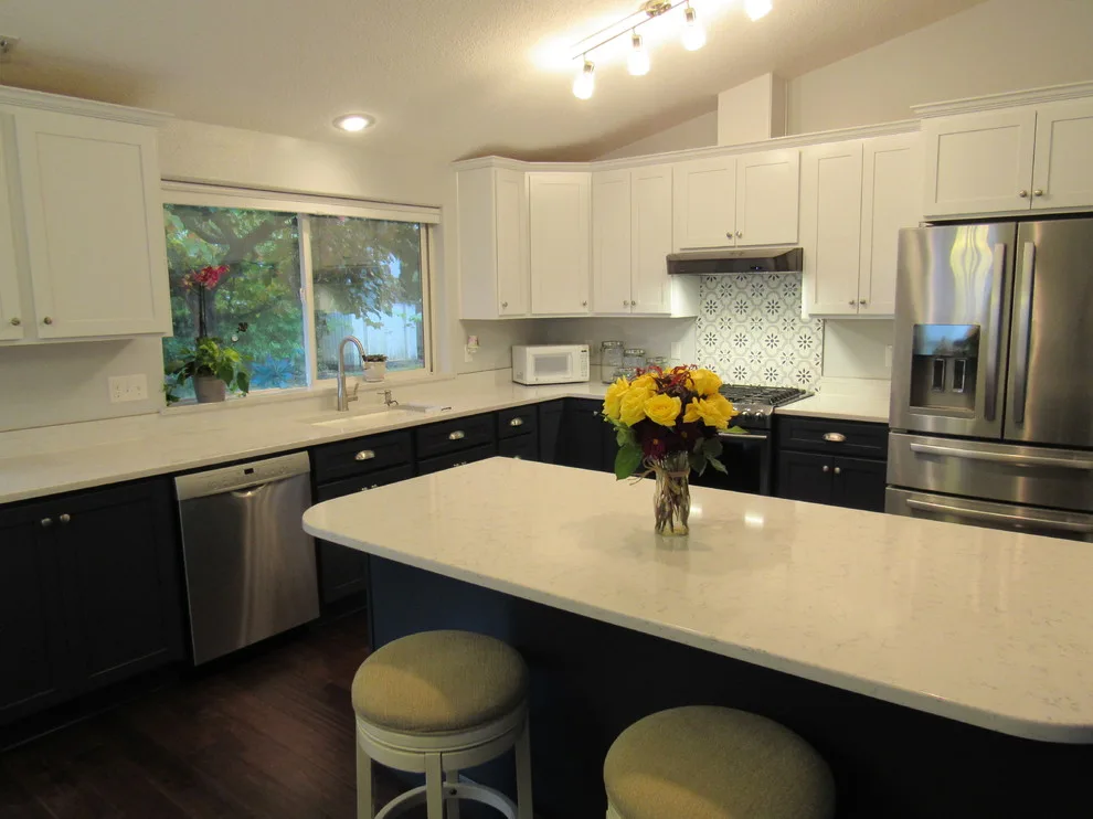 Two-Tone Kitchen Renovation in Cottage Style by G&Z Construction - Photo 7