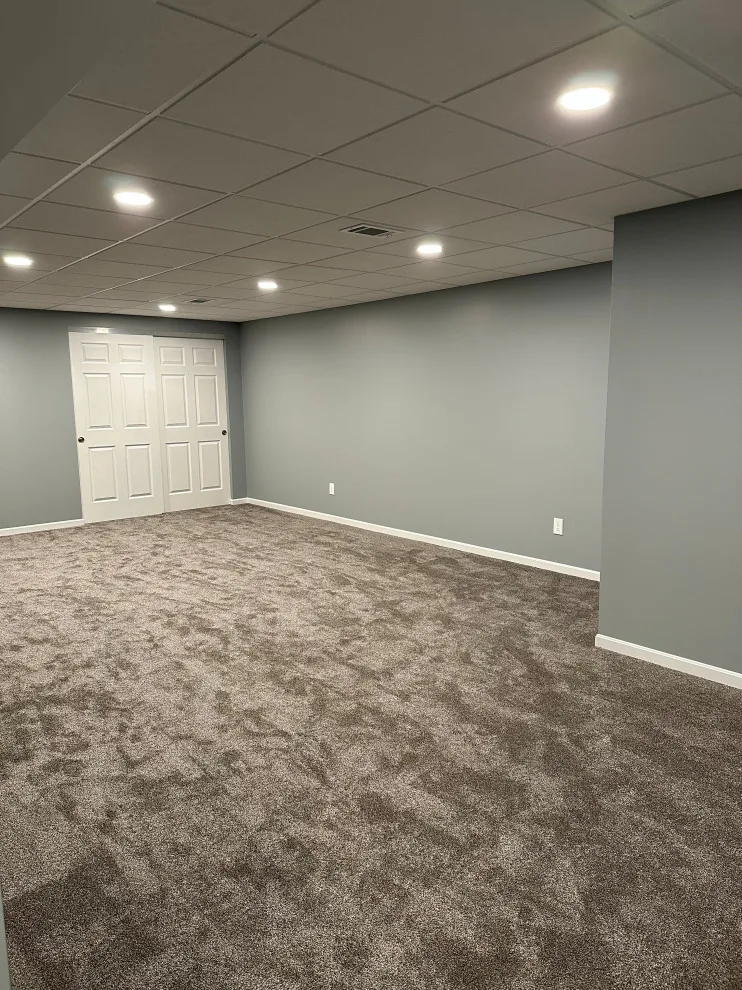 Distinctive Workspace Basement Area by Medina Exteriors & Remodeling - Photo 5