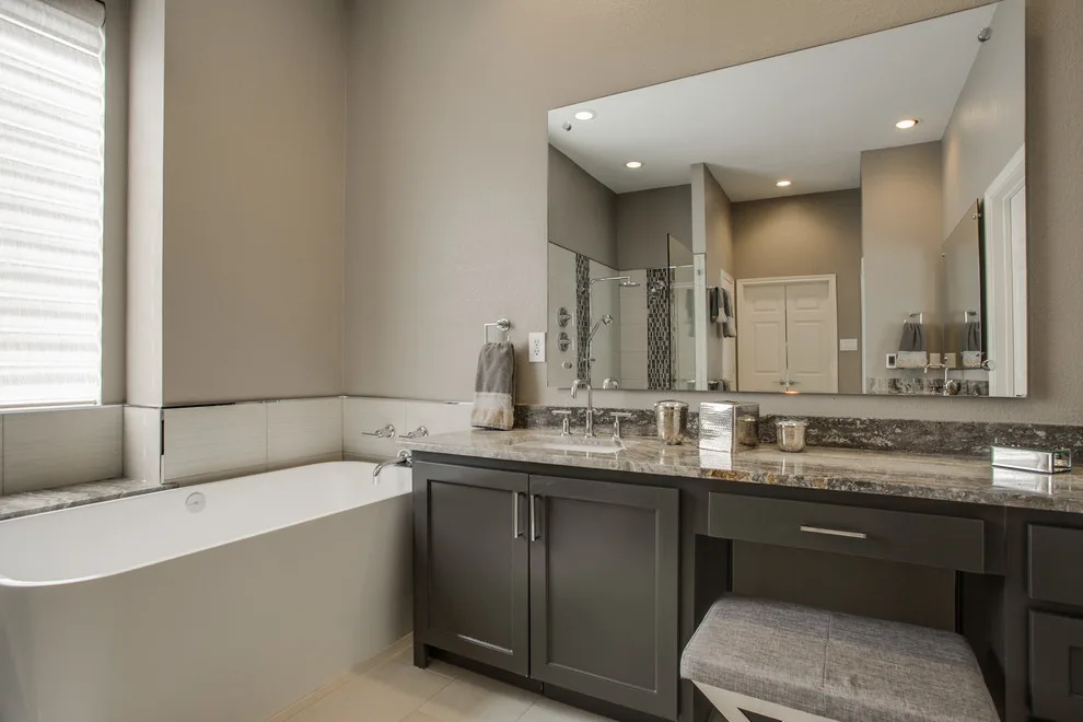 Inclusive Design Master Bathroom Remodel by DFW Improved - Photo 9