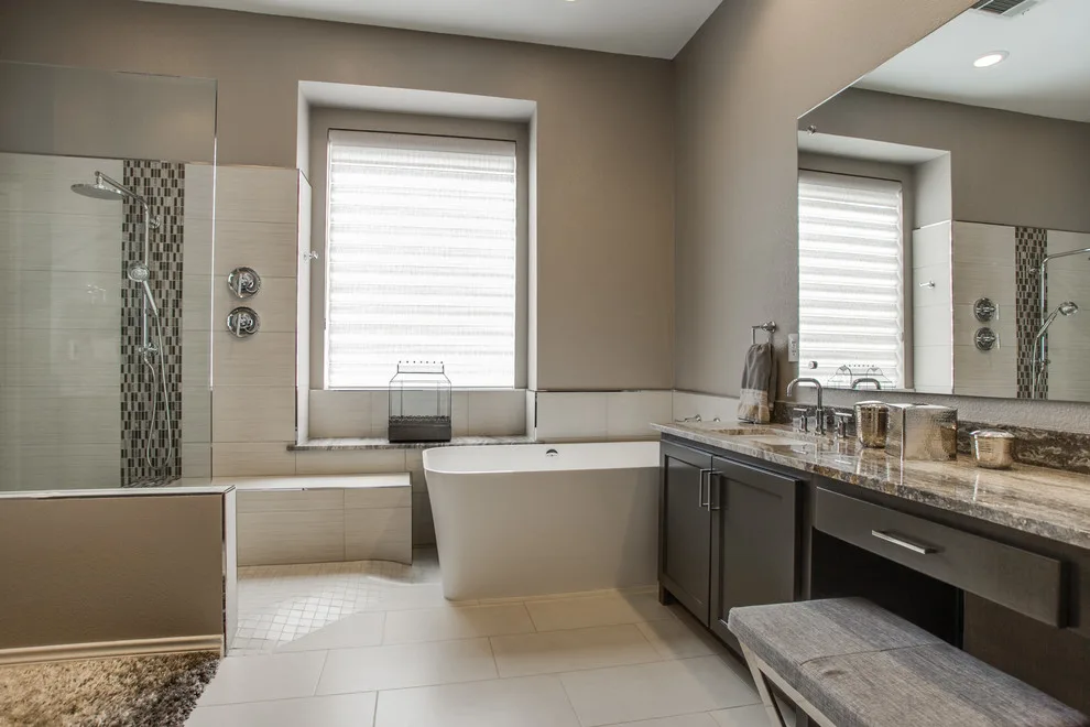 Inclusive Design Master Bathroom Remodel by DFW Improved - Photo 10