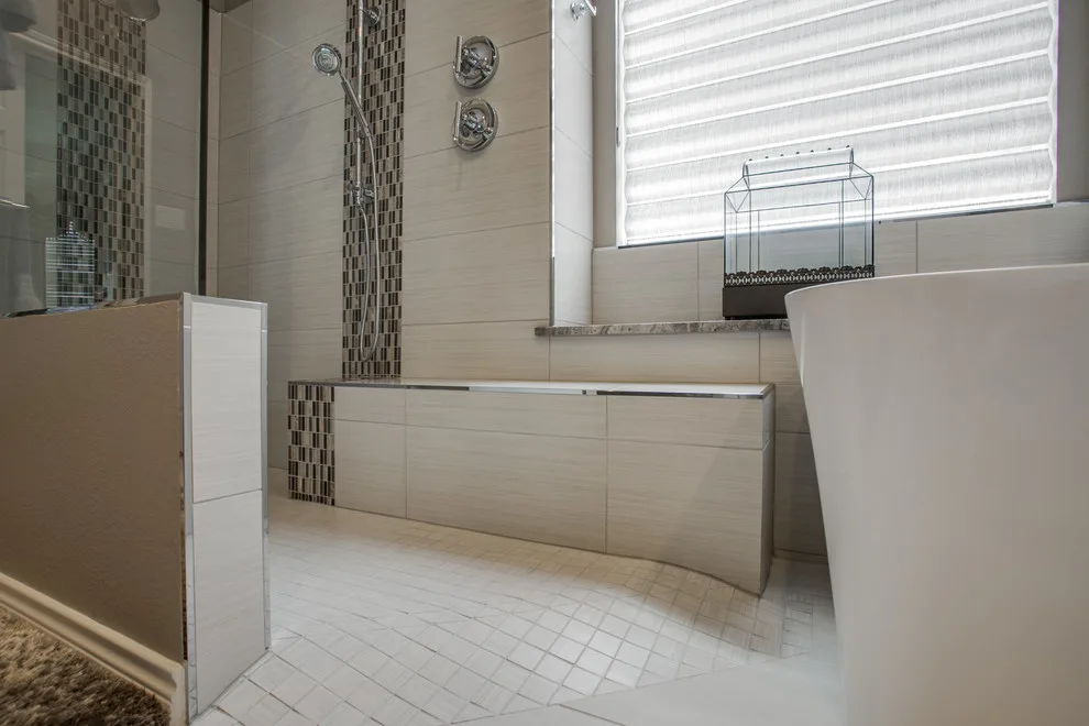Inclusive Design Master Bathroom Remodel by DFW Improved - Photo 5