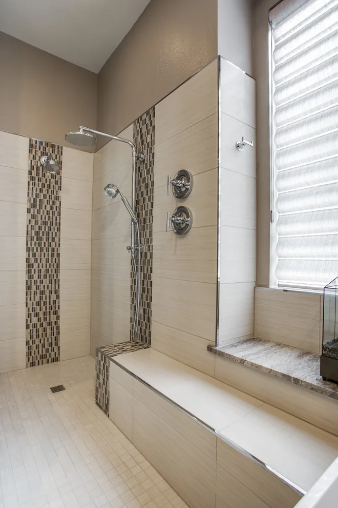 Inclusive Design Master Bathroom Remodel by DFW Improved - Photo 2