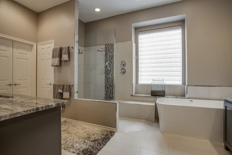 Inclusive Design Master Bathroom Remodel by DFW Improved - Photo 8