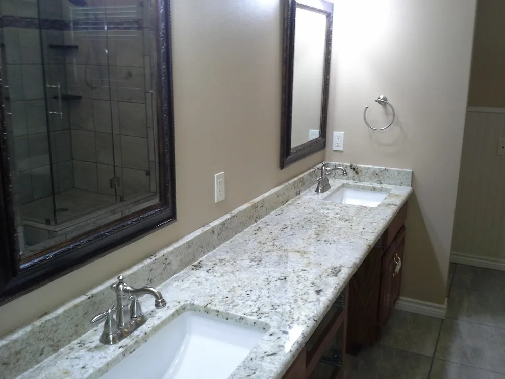 Renovated Farmhouse Bathroom by J&K Construction - Photo 3