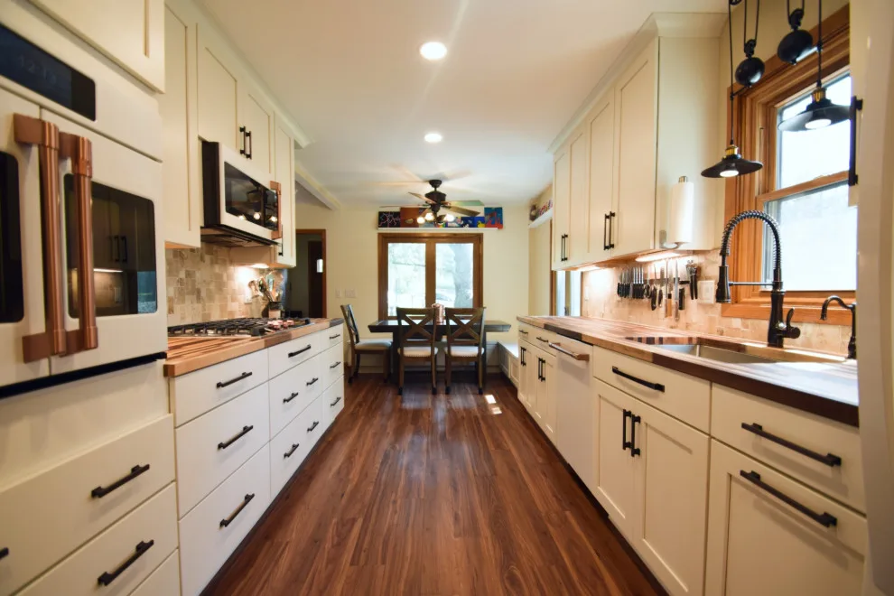 Renovated Galley Kitchen by Edge Construction - Photo 6