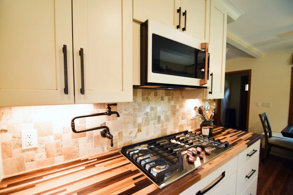 Renovated Galley Kitchen by Edge Construction - Photo 2