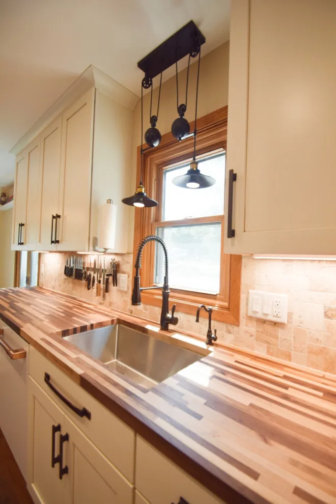 Renovated Galley Kitchen by Edge Construction - Photo 8