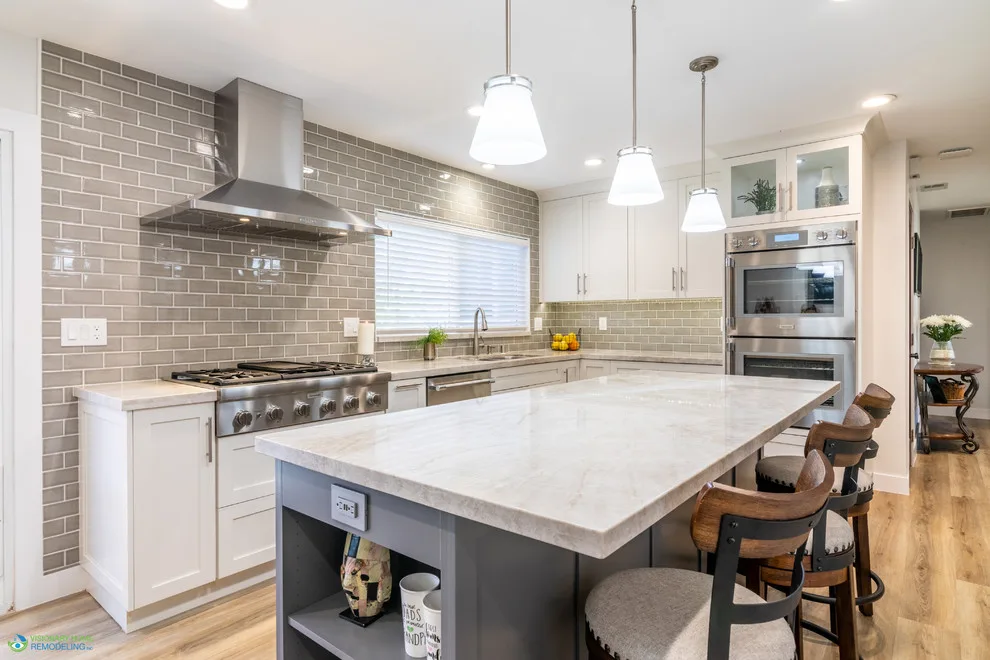 Elevating Kitchen and Living Room Renovation by Visionary Home Remodeling Inc. - Photo 2
