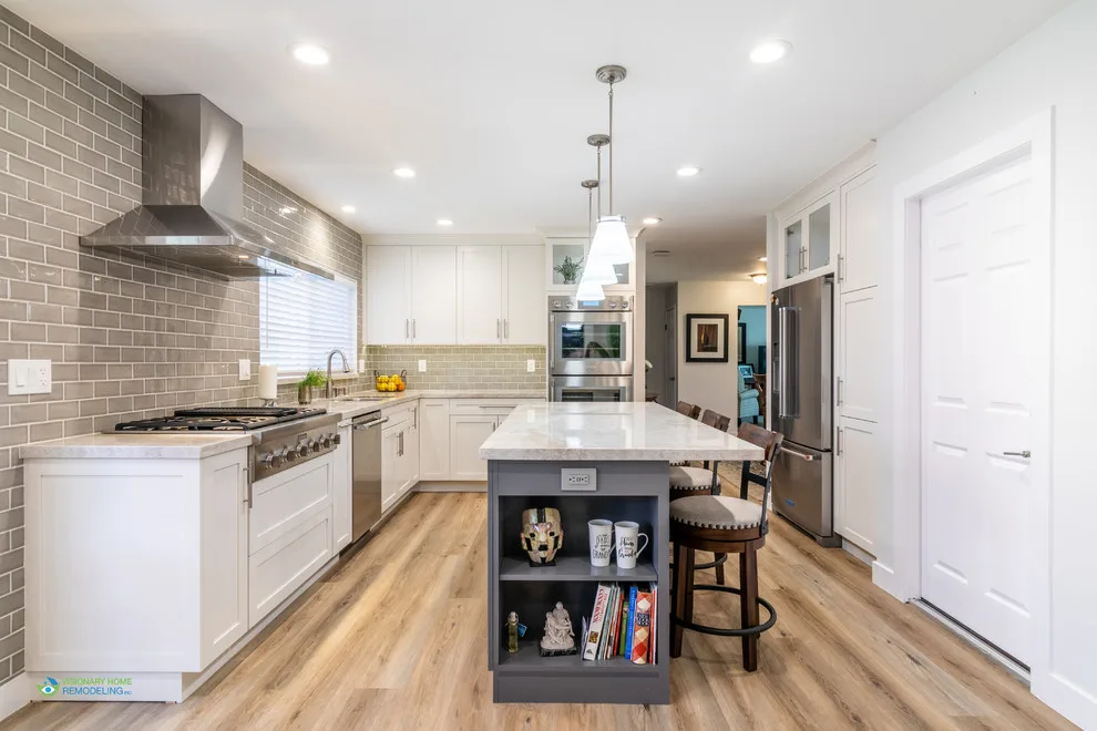 Elevating Kitchen and Living Room Renovation by Visionary Home Remodeling Inc. - Photo 22