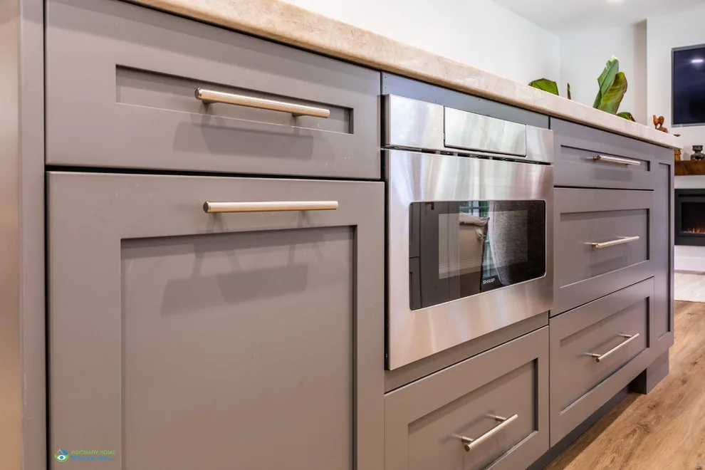 Elevating Kitchen and Living Room Renovation by Visionary Home Remodeling Inc. - Photo 12