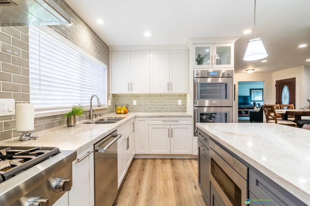 Elevating Kitchen and Living Room Renovation by Visionary Home Remodeling Inc. - Photo 6