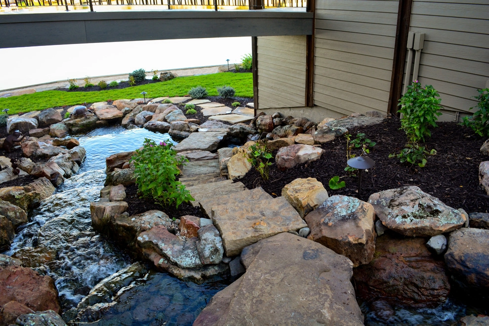 Lakeside Entertainment Space and Water Feature by Breaking Ground - Photo 36