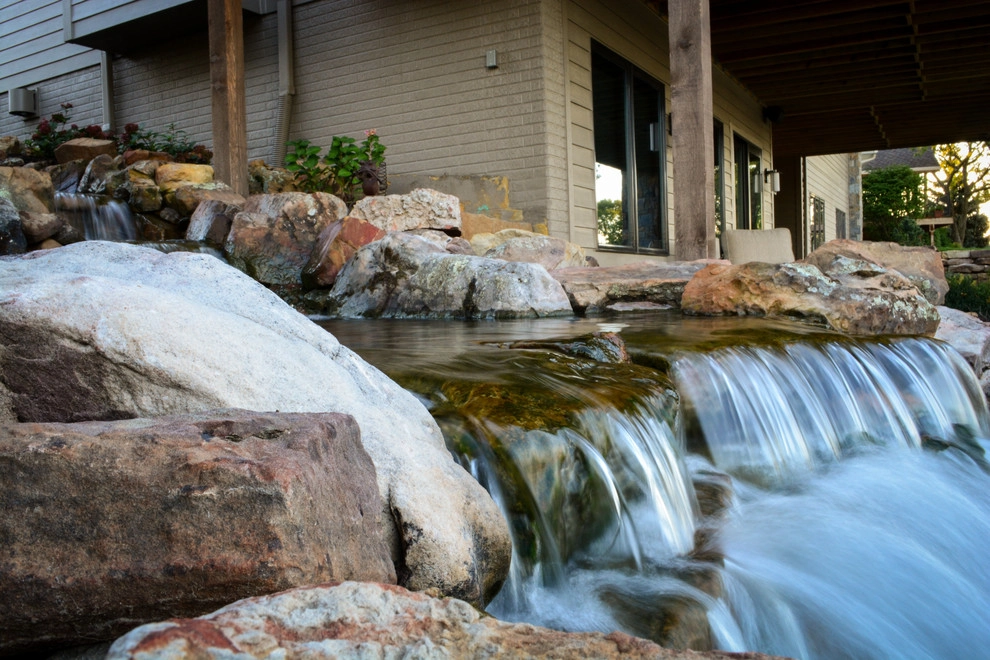 Lakeside Entertainment Space and Water Feature by Breaking Ground - Photo 11