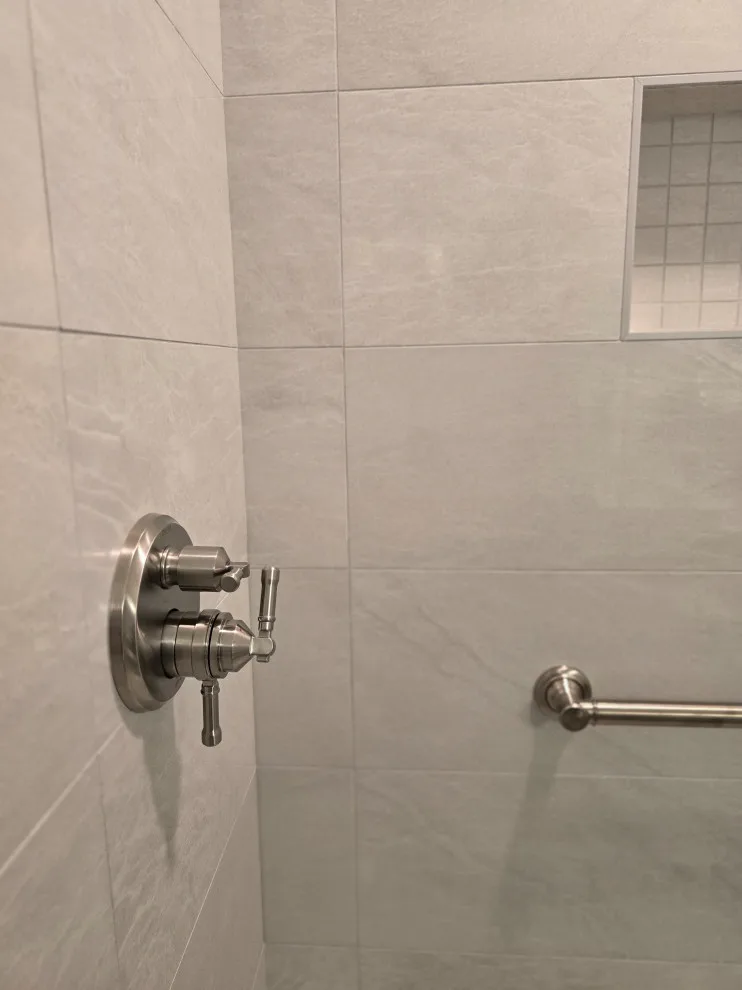 Upper Level Guest Bathroom by Artisan Tile Remodeling - Photo 2