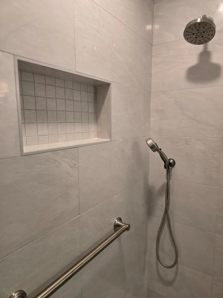 Upper Level Guest Bathroom by Artisan Tile Remodeling - Photo 6