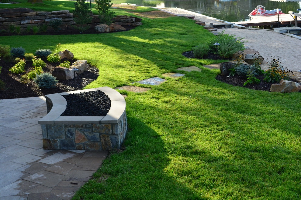 Lakeside Entertainment Space and Water Feature by Breaking Ground - Photo 20