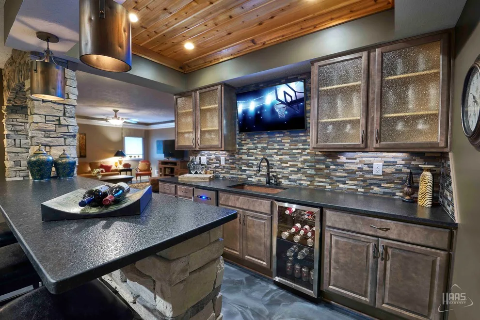 Haas Cabinet with Valley Distressed Caraway Maple by Haas Cabinets - Photo 4