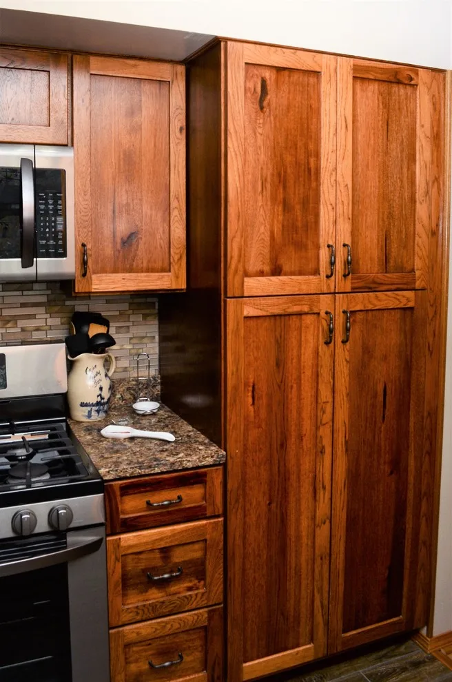 Haas Signature Collection: Space-Saving Rustic Hickory Kitchen by Haas Cabinets - Photo 3