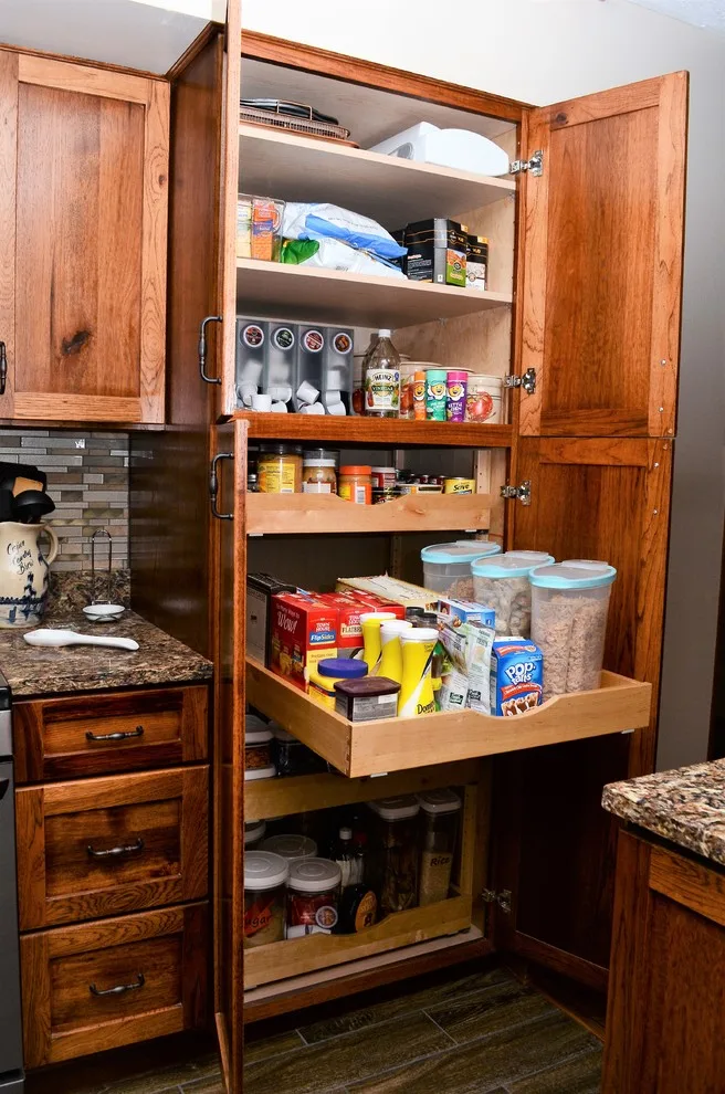 Haas Signature Collection: Space-Saving Rustic Hickory Kitchen by Haas Cabinets - Photo 7