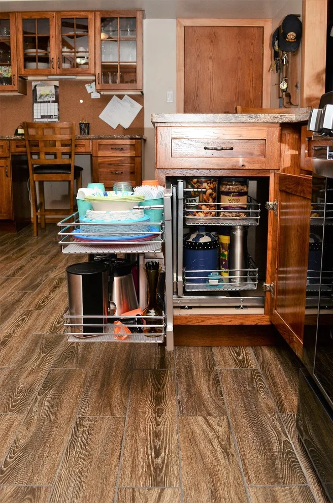 Haas Signature Collection: Space-Saving Rustic Hickory Kitchen by Haas Cabinets - Photo 8