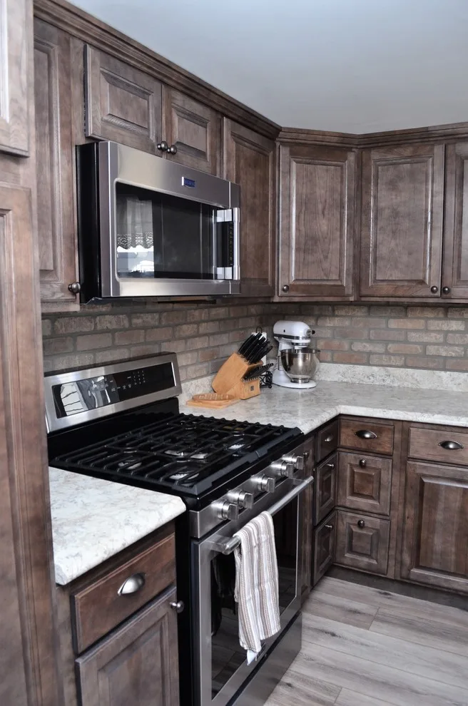 Haas Signature Collection Dark Hickory Kitchen by Haas Cabinets - Photo 11