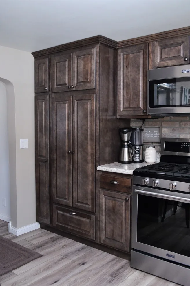 Haas Signature Collection Dark Hickory Kitchen by Haas Cabinets - Photo 3