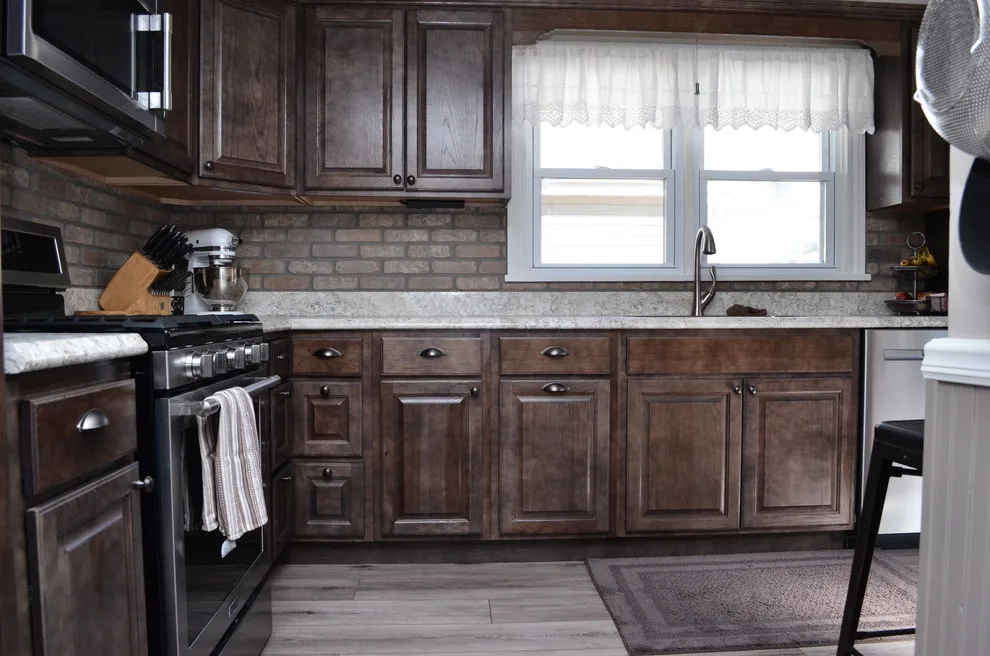 Haas Signature Collection Dark Hickory Kitchen by Haas Cabinets - Photo 12