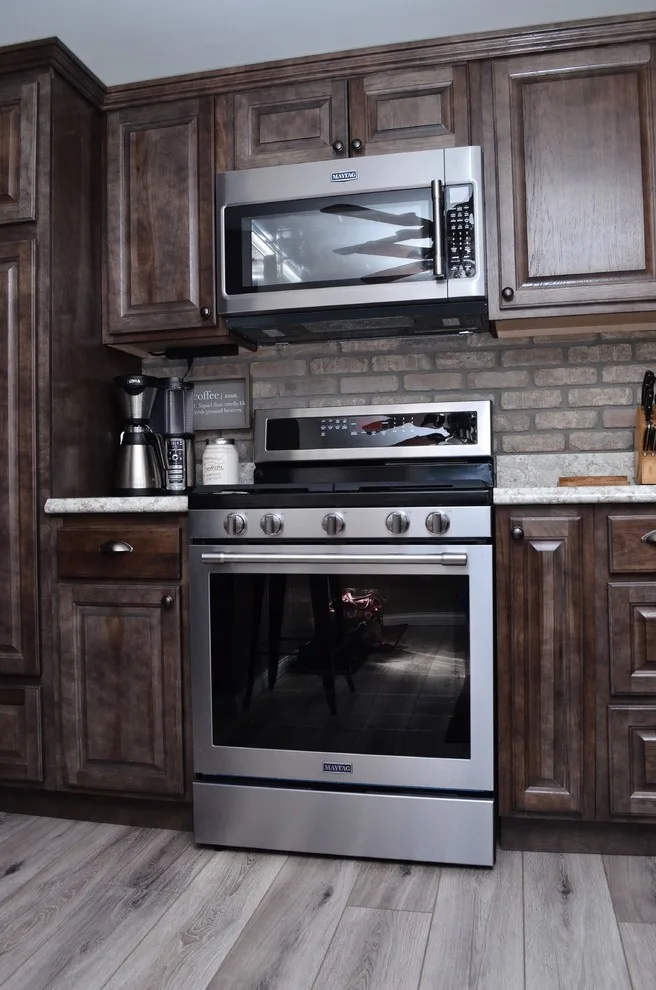 Haas Signature Collection Dark Hickory Kitchen by Haas Cabinets - Photo 6