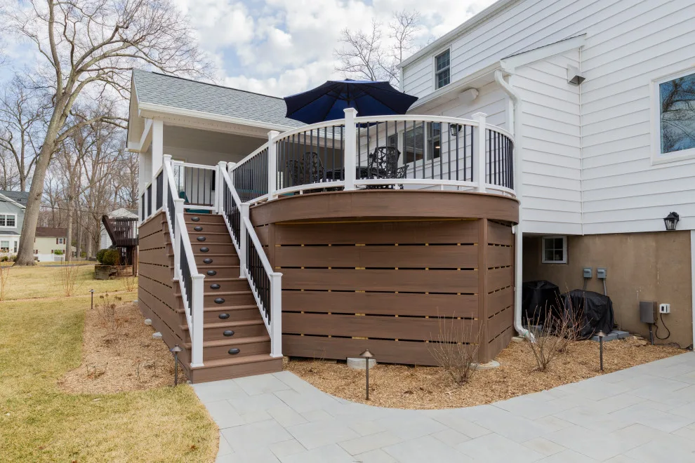 Chatham, NJ Deck Expansion on Van Doren Avenue by KraftMaster Renovations - Photo 6
