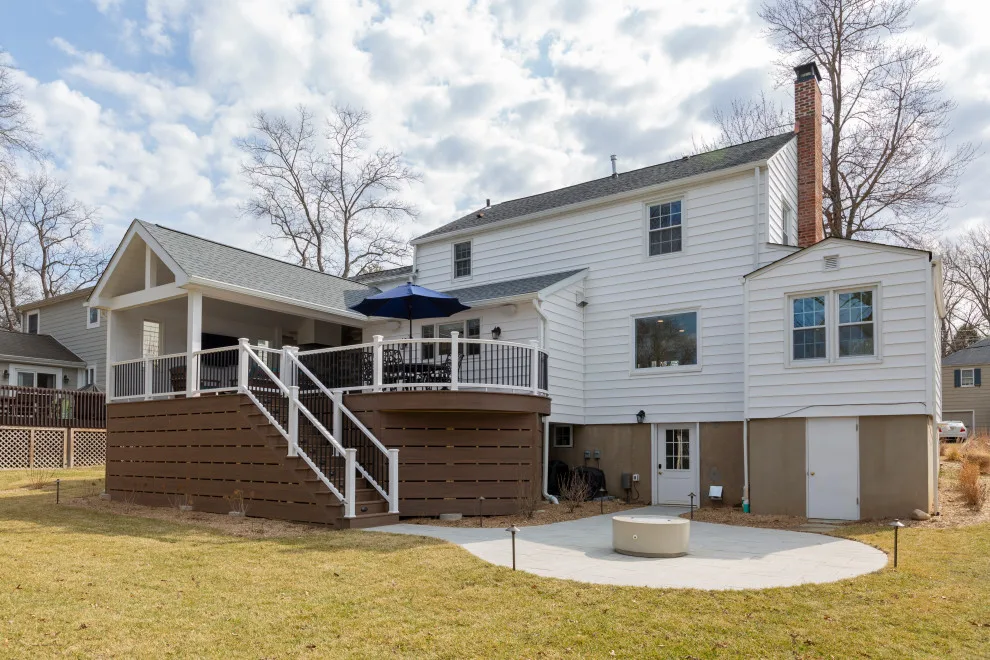 Chatham, NJ Deck Expansion on Van Doren Avenue by KraftMaster Renovations - Photo 8