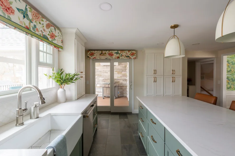 Chatham, NJ Kitchen Expansion on Van Doren Avenue by KraftMaster Renovations - Photo 7