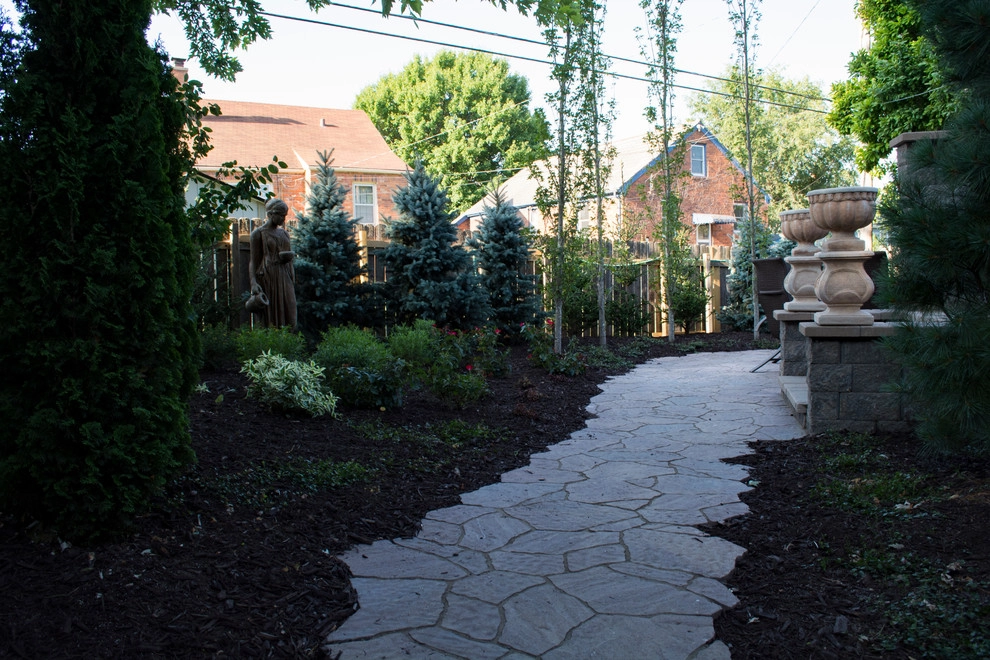 Natural Stone and Statue Garden by Breaking Ground - Photo 53