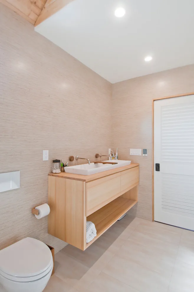 Bali-Inspired Spa Bathroom at Venice Beach by Concept Renovations, Inc. - Photo 23